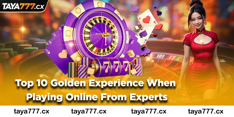 Slot Games - Top 10 Golden Experience When Playing Online From Experts