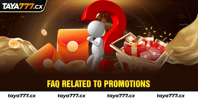 FAQ related to promotions